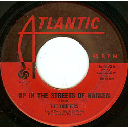 The Drifters Up In The Streets Of Harlem USED VINYL 7INCH 45 RPM SINGLE
