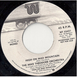 The Mike Theodore Orchestra High On Mad Mountain USED VINYL 7INCH SINGLE 45 RPM PROMO