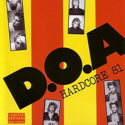 D.O.A. (2) Hardcore '81 Vinyl LP USED
