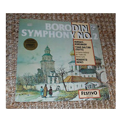 Alexander Borodin / Nikolai Rimsky-Korsakov / Orchestre National De L'Opéra De Monte-Carlo / Roberto Benzi Symphony No. 2 / Tsar Saltan (Suite) Vinyl 