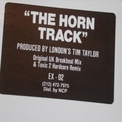 Tim Taylor The Horn Track USED VINYL 12INCH 45 RPM WHITE LABEL
