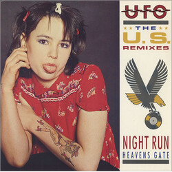 UFO (5) Night Run / Heavens Gate - The U.S. Remixes USED VINYL 7INCH 45 RPM LIMITED EDITION