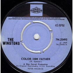 The Winstons Color Him Father USED VINYL 7INCH 45 RPM MONO