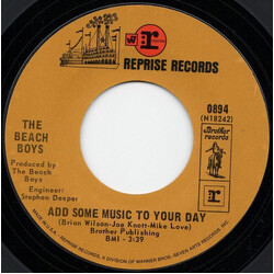 The Beach Boys Add Some Music To Your Day USED VINYL 7INCH 45 RPM SINGLE