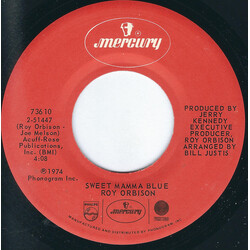 Roy Orbison Sweet Mamma Blue USED VINYL 7INCH 45 RPM SINGLE