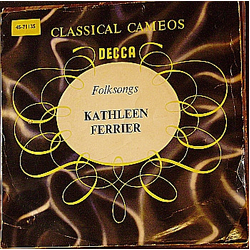 Kathleen Ferrier Folk Songs Vinyl 7" USED