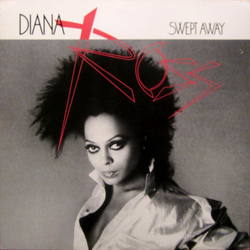 Diana Ross Swept Away Vinyl LP USED