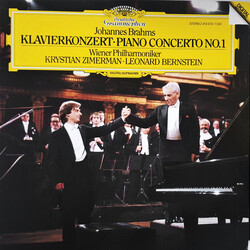 Johannes Brahms / Wiener Philharmoniker / Krystian Zimerman / Leonard Bernstein Klavierkonzert = Piano Concert No. 1 Vinyl LP USED