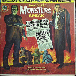 Cherney Berg / Gabriel Dell Famous Monsters Speak! Vinyl LP USED