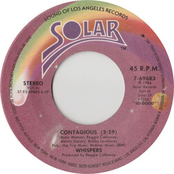 The Whispers Contagious USED VINYL 7INCH 45 RPM STEREO