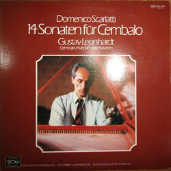 Gustav Leonhardt / Domenico Scarlatti 14 Sonaten Fur Cembalo Vinyl LP USED