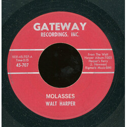Walt Harper Molasses USED VINYL 7INCH 45 RPM