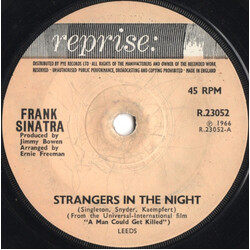 Frank Sinatra Strangers In The Night USED VINYL 7INCH SINGLE 45 RPM