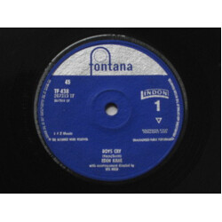 Eden Kane Boys Cry USED VINYL 7INCH SINGLE