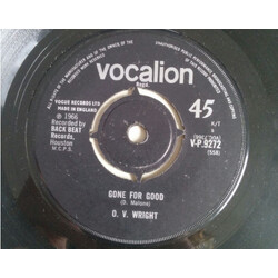 O.V. Wright Gone For Good / How Long Baby USED VINYL 7INCH