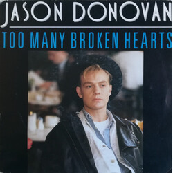 Jason Donovan Too Many Broken Hearts USED VINYL 7INCH 45 RPM SINGLE STEREO
