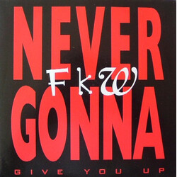 FKW (2) Never Gonna (Give You Up) VINYL 7" USED