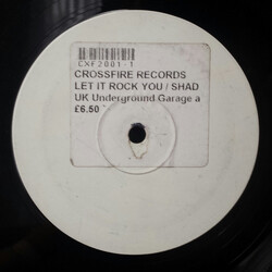 D.B.X. Let It Rock / Shadow Fighter USED VINYL 12INCH WHITE LABEL