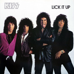 Kiss Lick It Up Vinyl LP USED