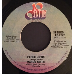 Margo Smith Paper Lovin' / He Don't Love Here USED VINYL 7INCH 45 RPM SINGLE