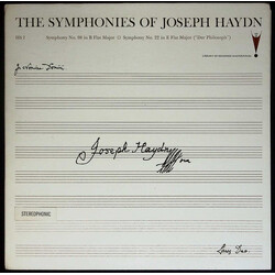 Joseph Haydn Symphony N°98 In B Flat Major - Symphony N°22 In E Flat Major ("Der Philosoph") Vinyl LP USED