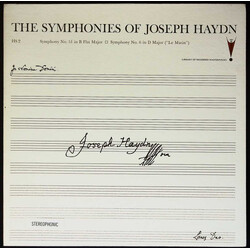 Joseph Haydn Symphony N°51 In B Flat Major - Symphony N°6 In D Major ( Le Matin ) Vinyl LP USED
