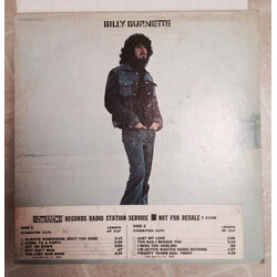Billy Burnette Billy Burnette Vinyl LP USED