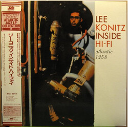 Lee Konitz Inside Hi-Fi Vinyl LP USED
