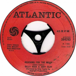 Billy Vera / Judy Clay Reaching For The Moon Vinyl 7" USED