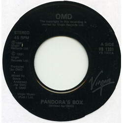 Orchestral Manoeuvres In The Dark Pandora's Box USED VINYL 7INCH