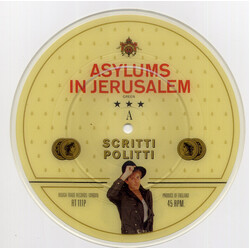 Scritti Politti Asylums In Jerusalem / Jacques Derrida USED VINYL 7INCH 45 RPM SINGLE PICTURE DISC