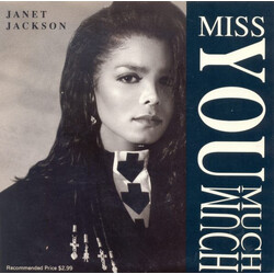 Janet Jackson Miss You Much VINYL 7" USED