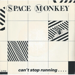 Space Monkey (3) Can't Stop Running.... USED VINYL 7INCH 45 RPM SINGLE