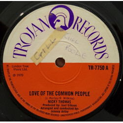 Nicky Thomas / The Destroyers Love Of The Common People / Compass USED VINYL 7INCH SINGLE