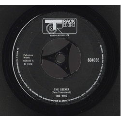 The Who The Seeker Vinyl 7" USED