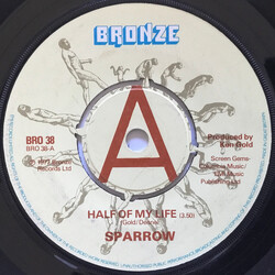 Sparrow (10) Half Of My Life USED VINYL 7INCH 45 RPM SINGLE