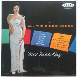 Teddi King All The Kings' Songs Vinyl LP USED