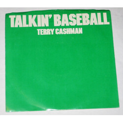Terry Cashman "Talkin' Baseball" (FOREVER DODGER BLUE) USED VINYL 7INCH 45 RPM SINGLE