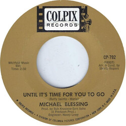 Michael Blessing (2) What Seems To Be The Trouble Officer / Until It's Time For You To Go USED VINYL 7INCH 45 RPM