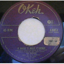 The Treniers It Rocks! It Rolls! It Swings! USED VINYL 7INCH 45 RPM SINGLE