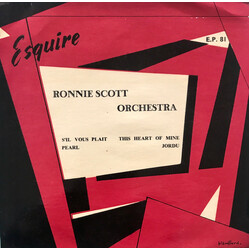The Ronnie Scott Orchestra Ronnie Scott Orchestra USED VINYL 7INCH 45 RPM EP