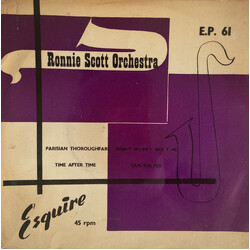 The Ronnie Scott Orchestra Parisian Thoroughfare USED VINYL 7INCH 45 RPM EP