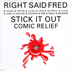 Right Said Fred Stick It Out USED VINYL 7INCH 45 RPM SINGLE