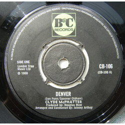 Clyde McPhatter Denver USED VINYL 7INCH SINGLE