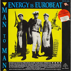 Man 2 Man Energy Is Eurobeat / I Need A Man / Male Stripper (On The House Mix) USED VINYL 12INCH LIMITED EDITION 45 RPM