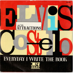 Elvis Costello & The Attractions Everyday I Write The Book USED VINYL 7INCH 45 RPM SINGLE