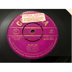 Ruby Murray / Eric Jupp And His Orchestra In My Life USED VINYL 7INCH 45 RPM SINGLE