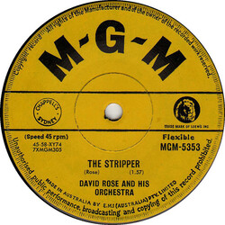 David Rose & His Orchestra The Stripper USED VINYL 7INCH 45 RPM SINGLE