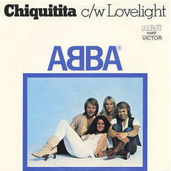 ABBA Chiquitita c/w Lovelight USED VINYL 7INCH 45 RPM SINGLE