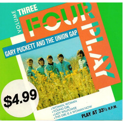Gary Puckett & The Union Gap Four Play: Volume Three USED VINYL 7INCH 33 S RPM EP COMPILATION